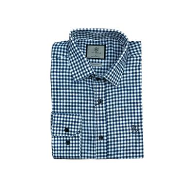 CAMISA MANGA LONGA SUPREME NB XADREZ PRETO/BRANCO