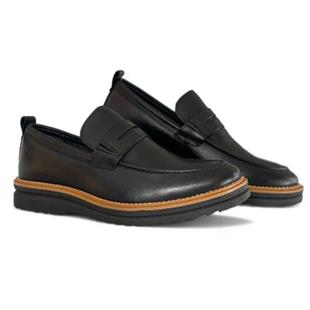 SAPATO MALDIVAS NB PRETO COM CASTOR